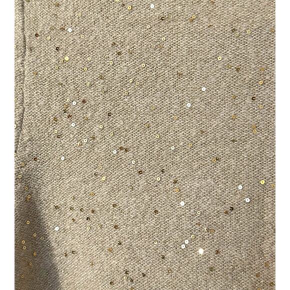 ANN TAYLOR LOFT Sequin V-Neck Sweater - Picture 9 of 12